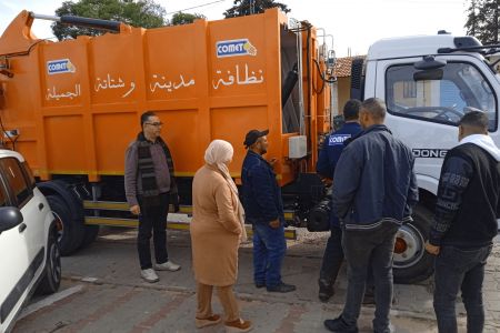 تسلم شاحنة ضاغطة لفائدة بلدية وشتاتة الجميلة