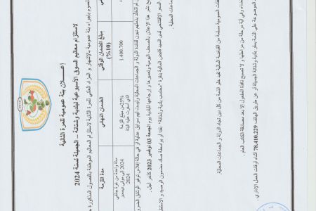 الاعلان على بتة عمومية للمرة الثانية لاستلزام معاليم السوق